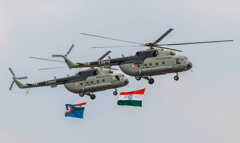 Вертолеты Ми-17 хорошо зарекомендовали себя в Индии.