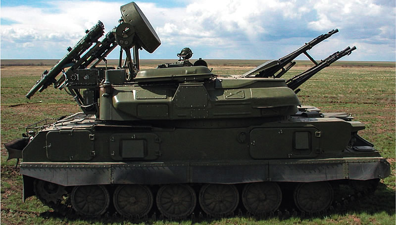 Рис. 2. Модернизированная ЗСУ 2А6М4.