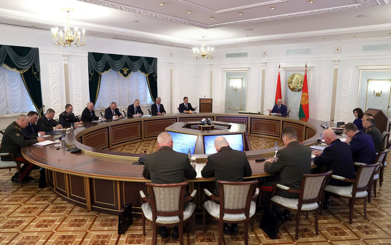Заседание Совета Безопасности Республики Беларусь.