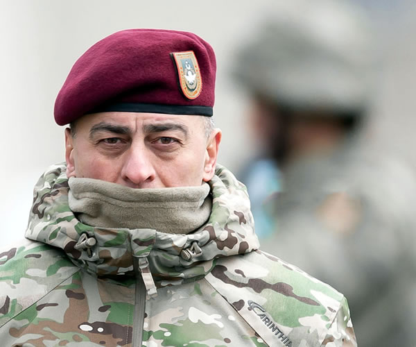 Командующий Силами специального назначения Азербайджана генерал-лейтенант Хикмет Мирзаев.