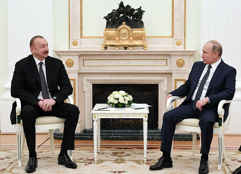 Президент России Владимир Путин и Президент Азербайджана Ильхам Алиев активно развивают двусторонние отношения между нашими странами.