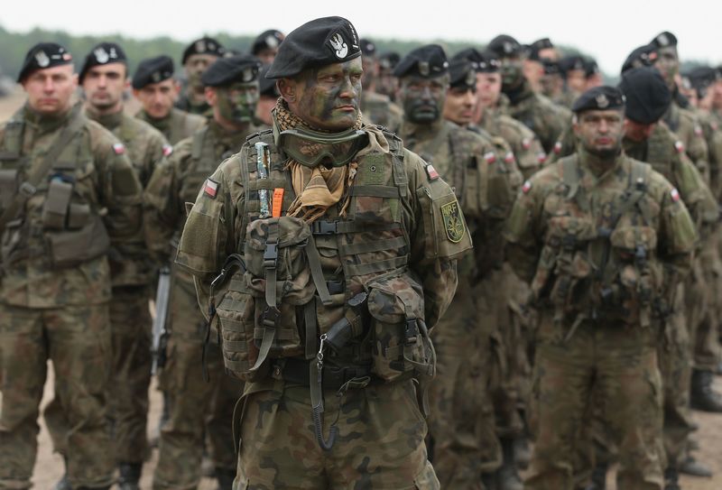 Польшей и странами Балтии существенно повышаются оборонные расходы, увеличивается численность национальных вооруженных сил.