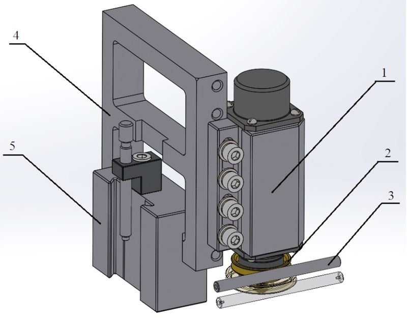 Рисунок 2. Общий вид приспособления обкатки деталей червячной передачи на&nbsp;токарном станке.
