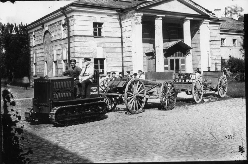 Трактор 40 л.с. на испытаниях. 1925 г.