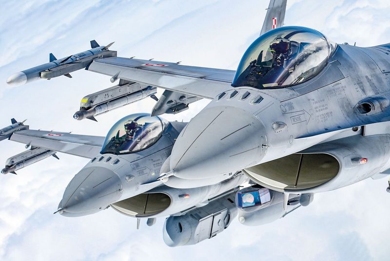 F-16C ВВС Польши.