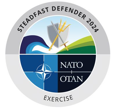 Эмблема крупнейших за&nbsp;последнее время учений НАТО Steadfast&nbsp;Defender 2024.